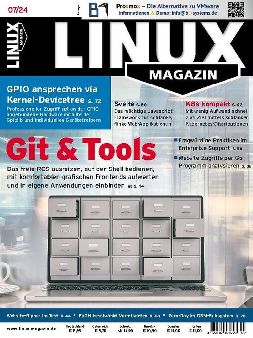 Title details for Linux Magazin germany by Computec Media GmbH - Available